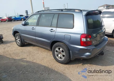 2005 Toyota Highlander V6 from USA, damaged, VIN JTEEP21A150084868
